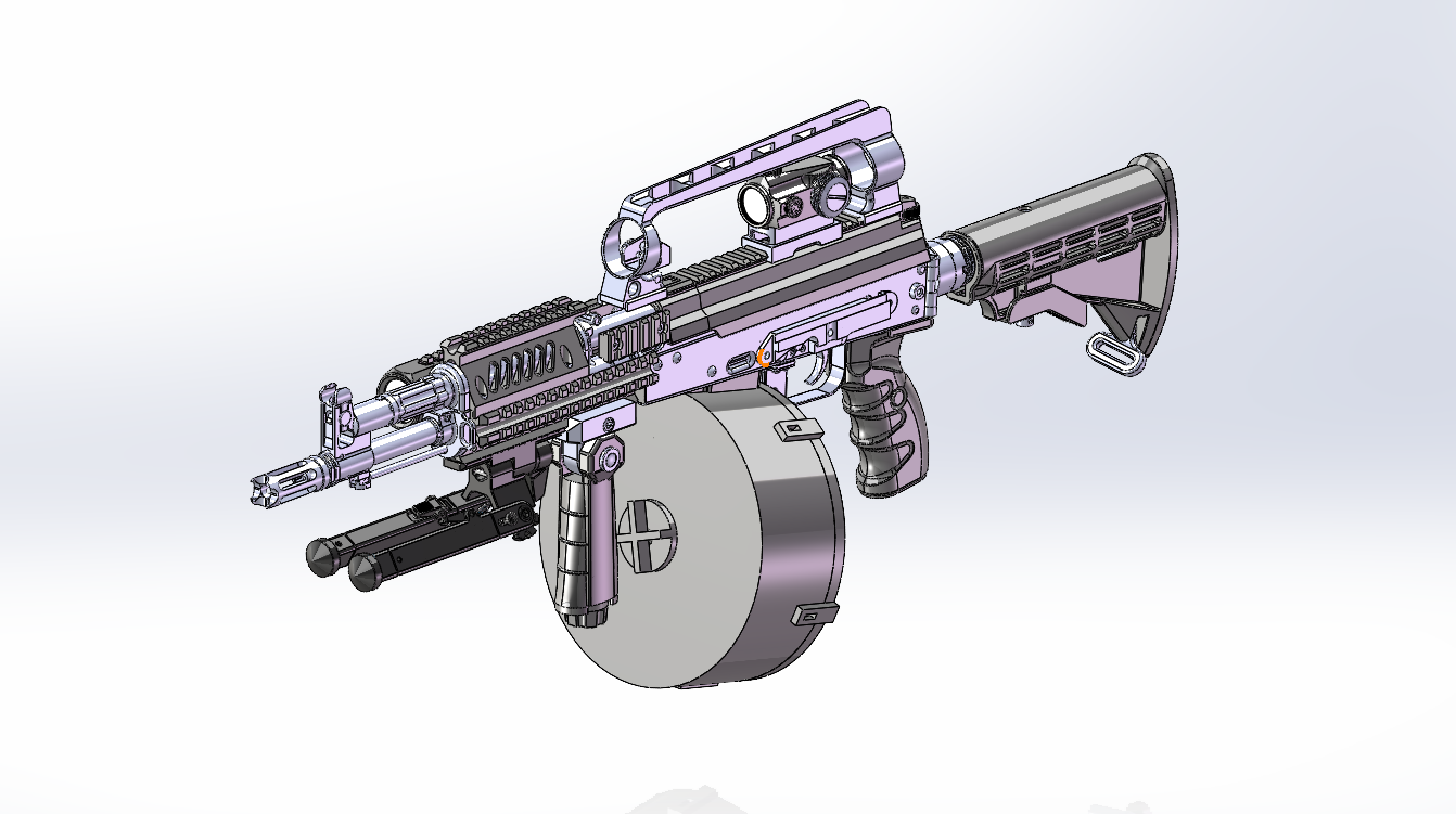 AK105建模模型